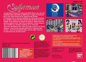 Sailormoon (France) box cover back